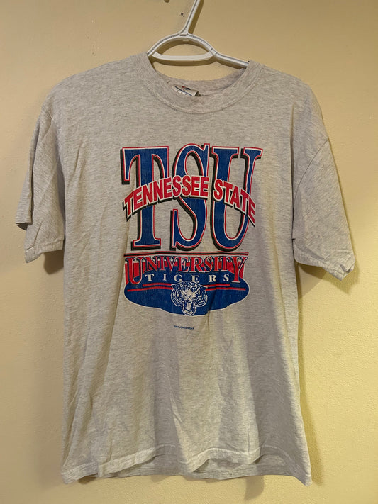 Vintage HBCU 2004 JERZEES TENNESSEE STATE UNIVERSITY Graphic Tee Size L