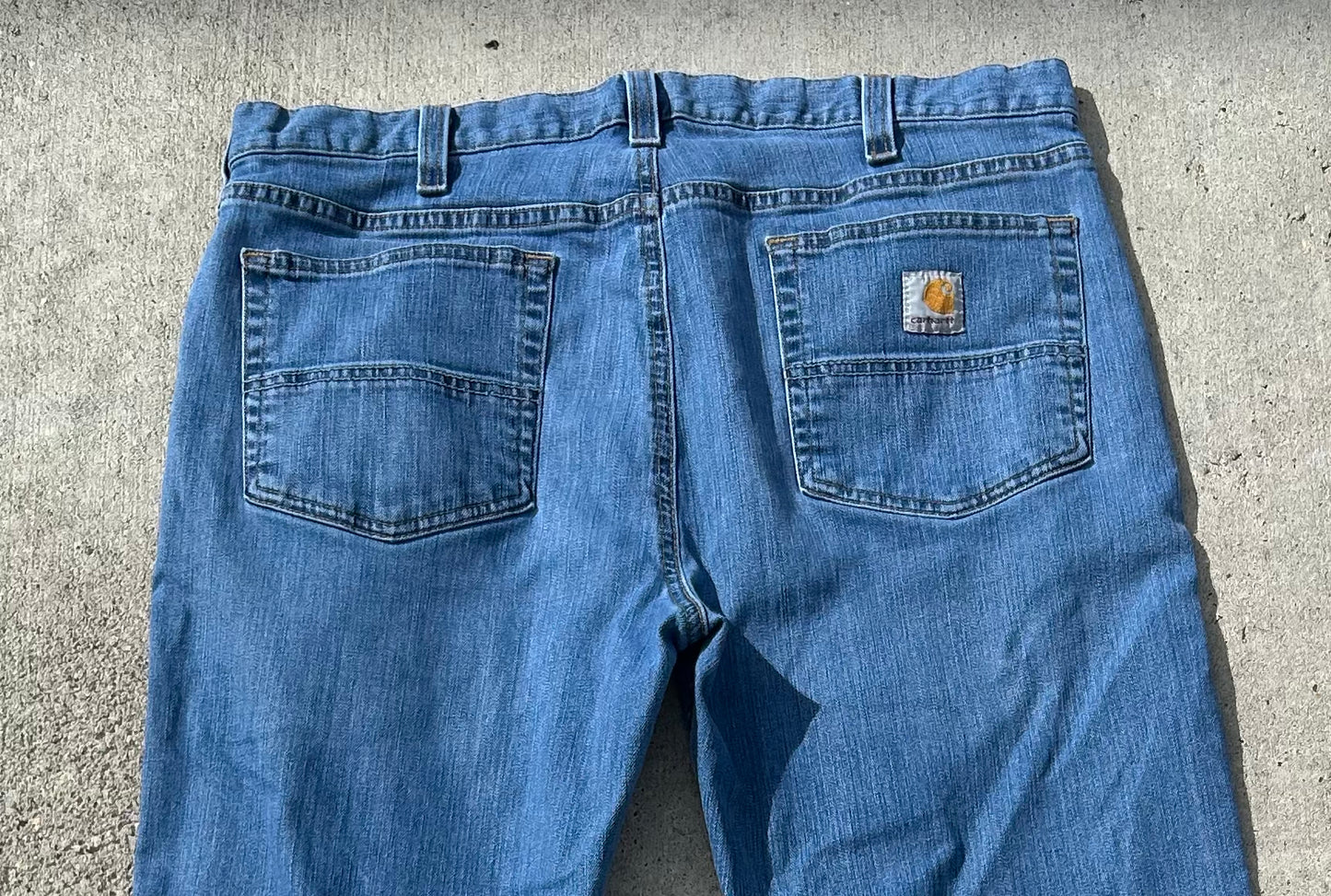 CARHARTT Modern Relaxed Fit Blue Jeans Size 36x30