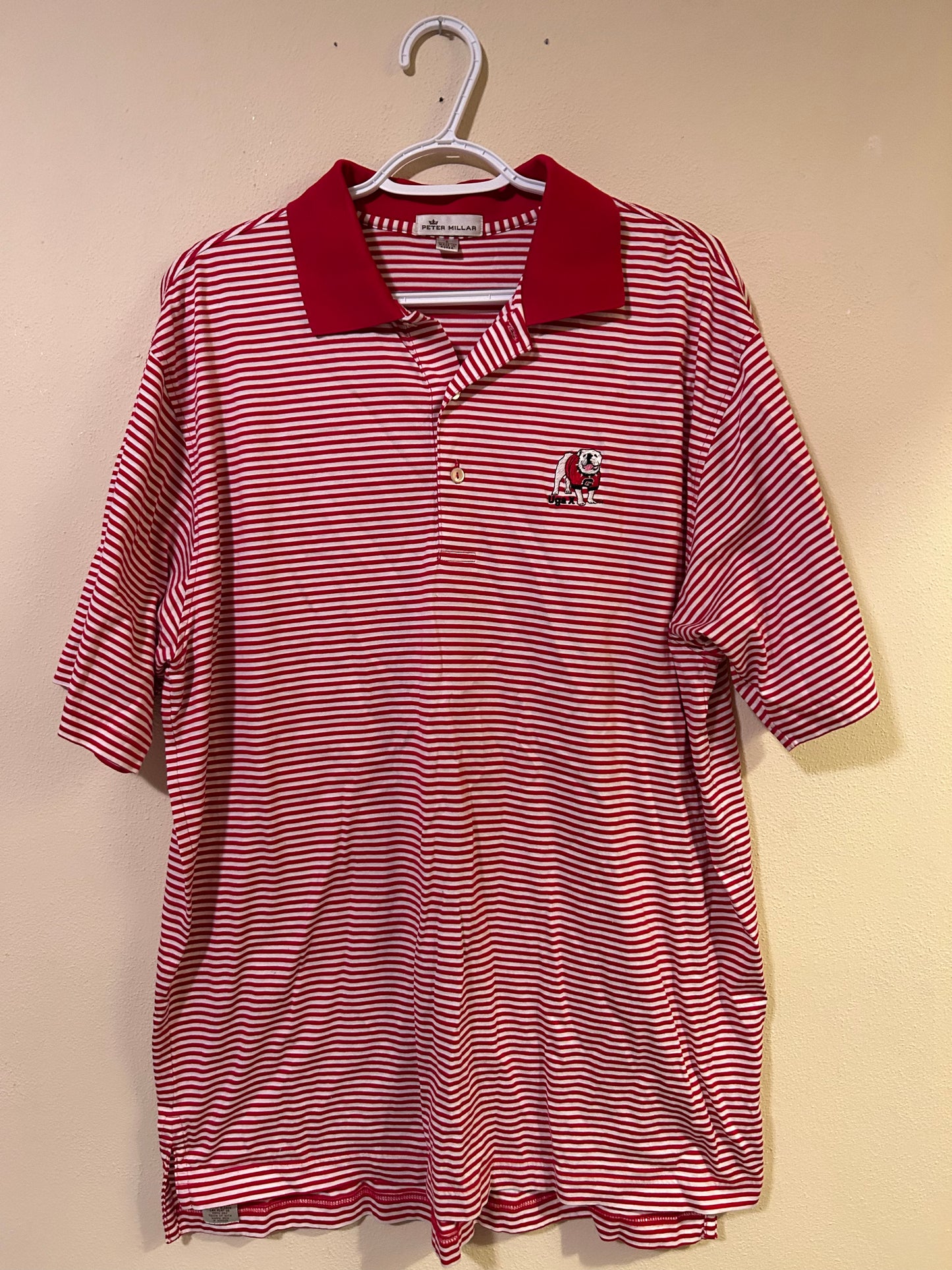 UNIVERSITY OF GEORGIA x PETER MILLAR Polo Collared T UGA X