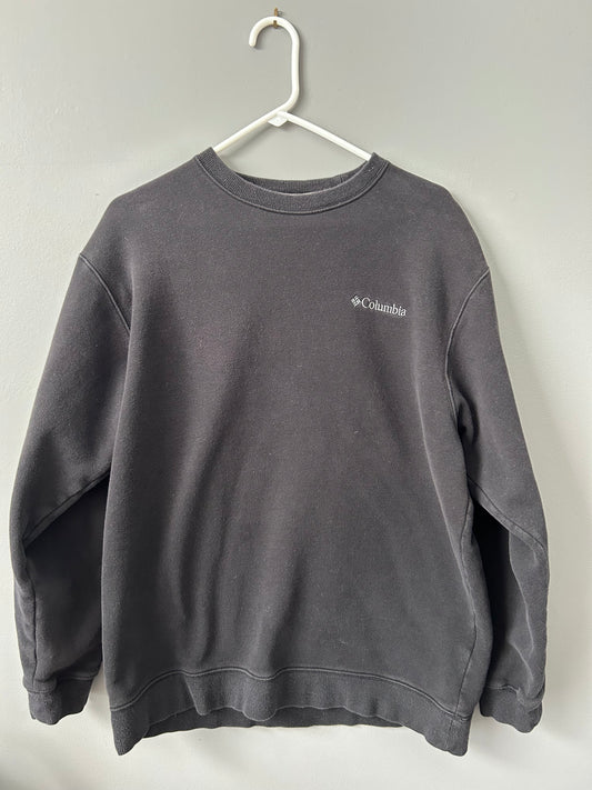 Vintage COLUMBIA Sportswear Black Crewneck Sweatshirt Size L