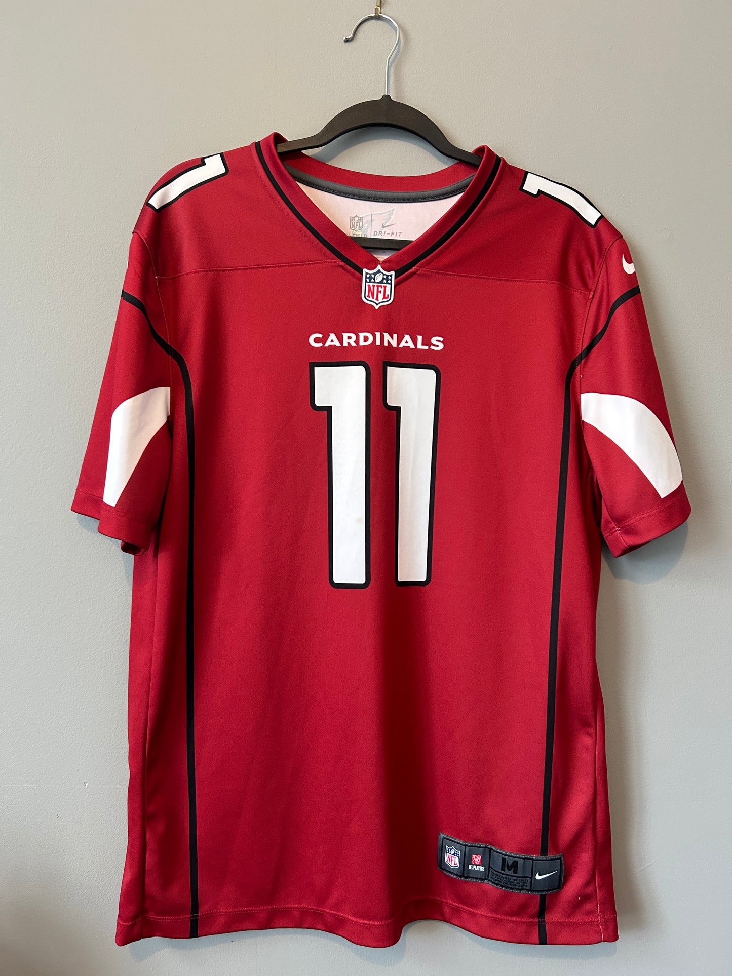 NIKE Dri-Fit Arizona Cardinals LARRY FITZGERALD NFL Jersey Size M