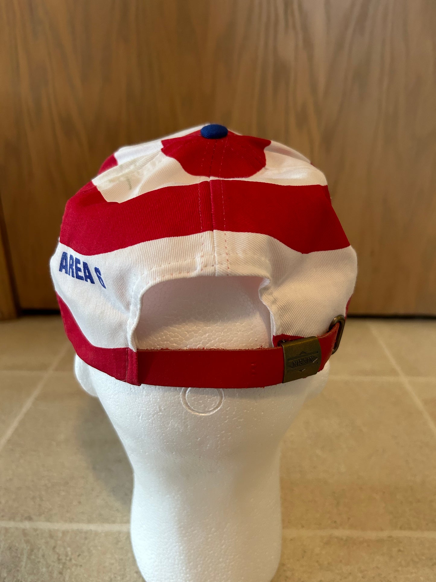 Vintage Rare 90's Special Olympics Stars and Stripes Strap Back Hat