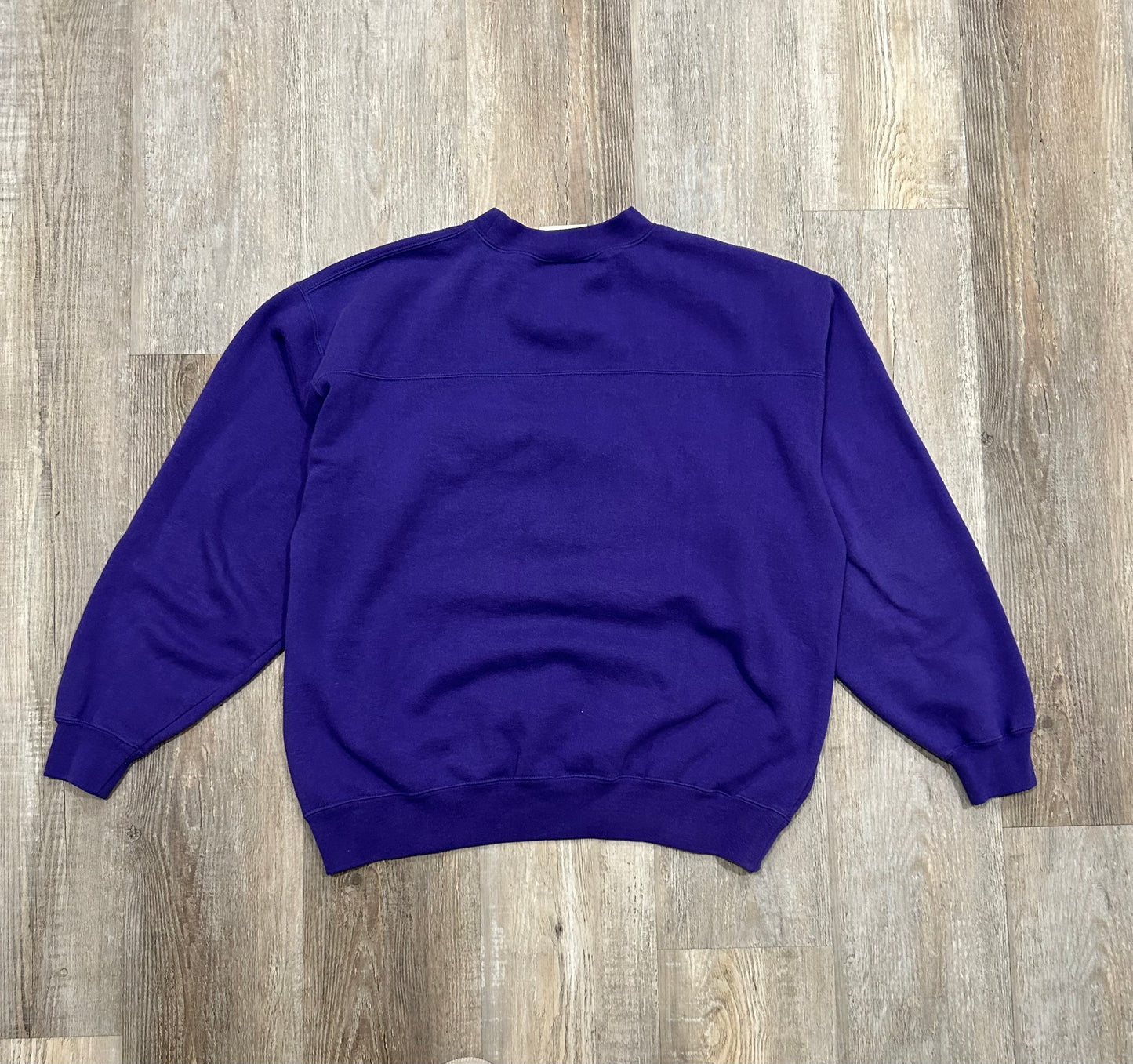 Vintage MINNESOTA VIKINGS Embroidered Crewneck Sweatshirt Size L