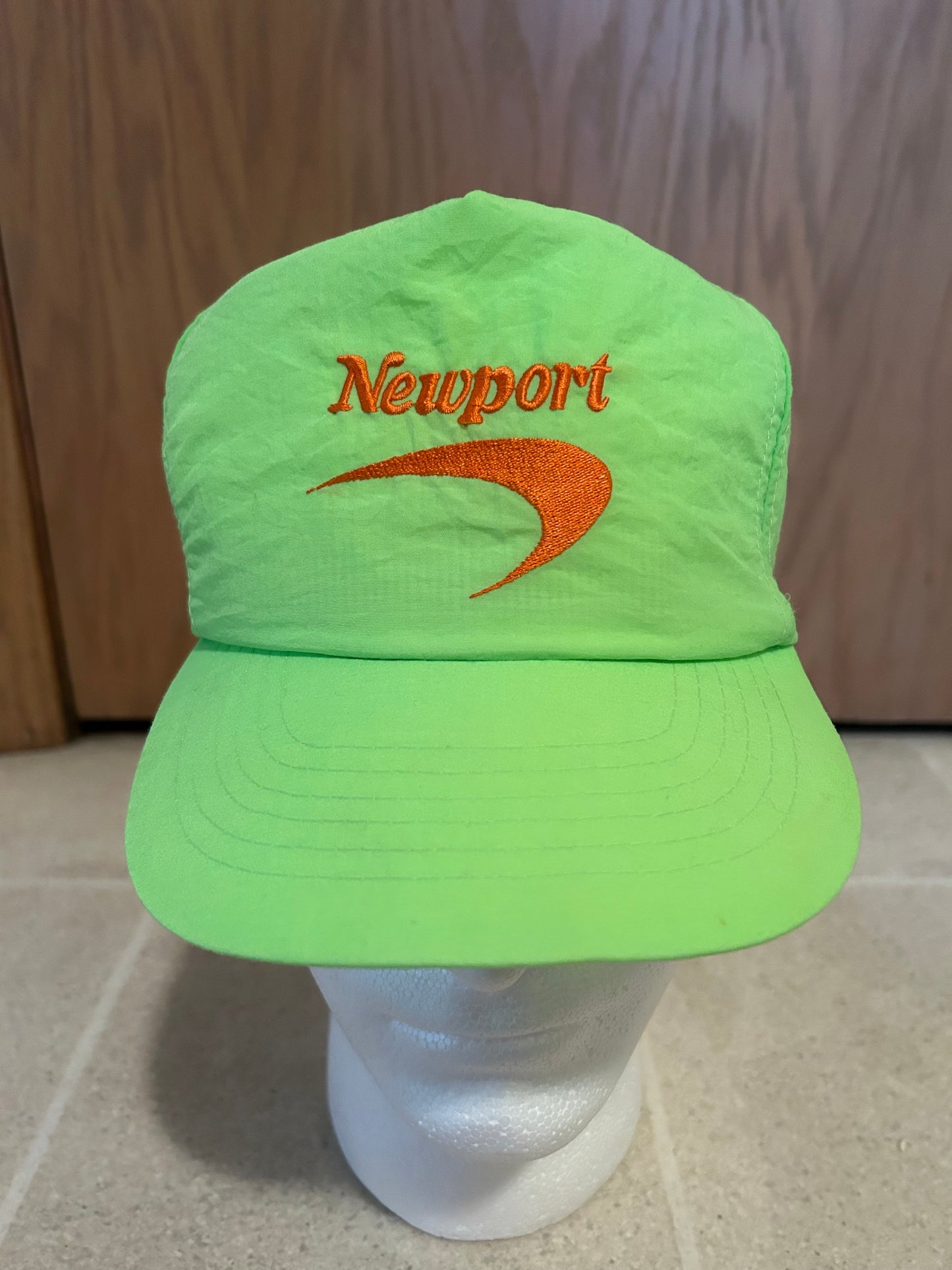 Vintage 90's NEWPORT Menthol Cigarettes Promo Trucker Hat Adjustable Snapback