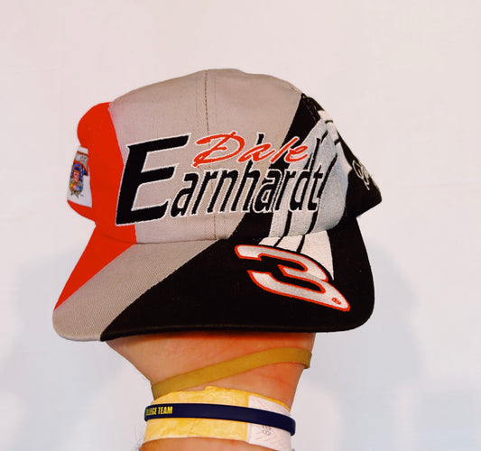 Vintage 1998 NASCAR 50th Anniversary DALE EARNHARDT Name Snapback Adjustable Hat