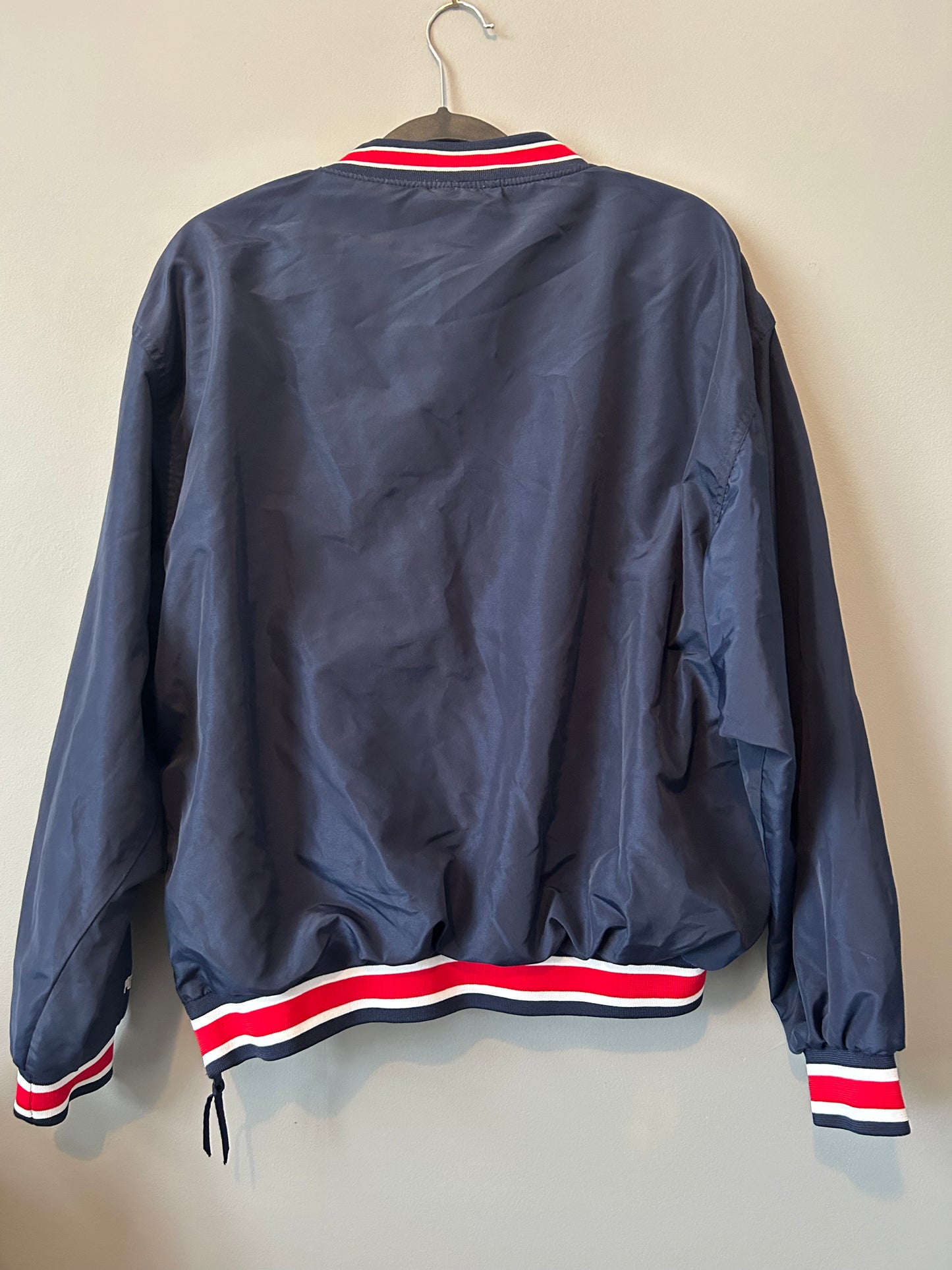 Vintage NHL PUMA COLUMBUS BLUE JACKETS Windbreaker Pullover Jacket Size M