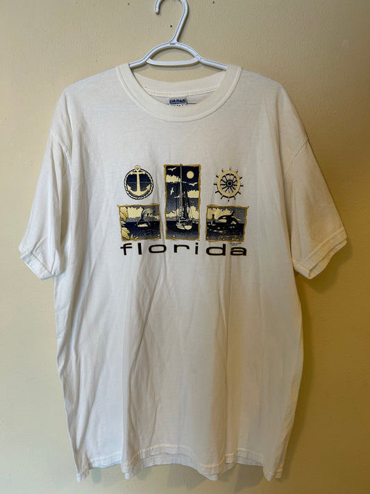 Vintage FLORIDA Gildan Graphic Tee Size L