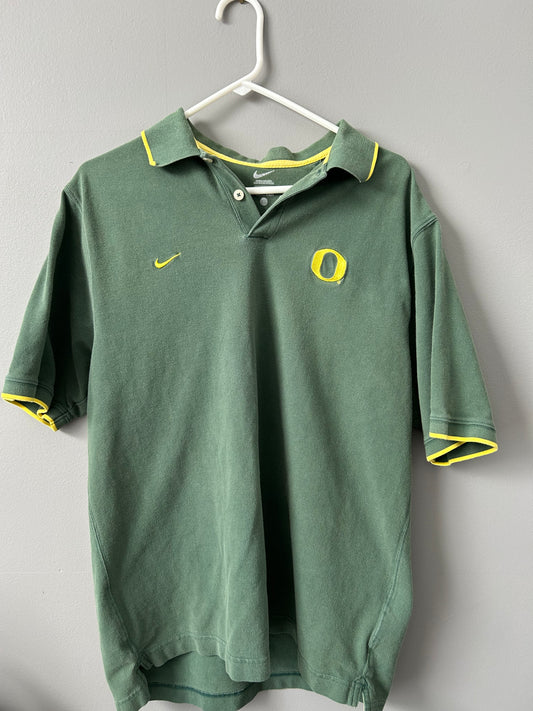 Vintage OREGON DUCKS Nike Cotton Polo Size XL (Fits Like A Large)