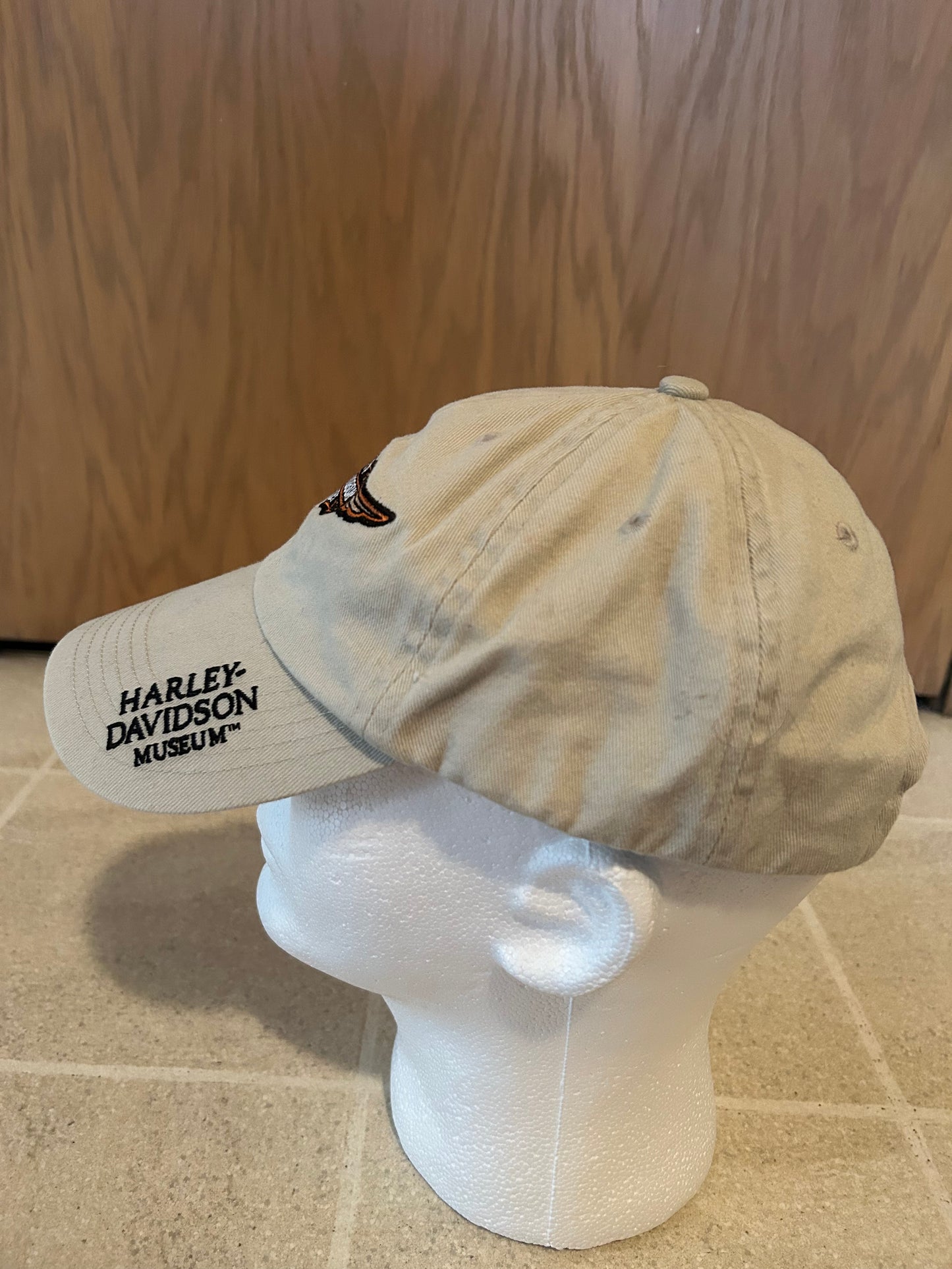 HARLEY DAVIDSON Motorcycles Museum Adjustable Strap Baseball Hat