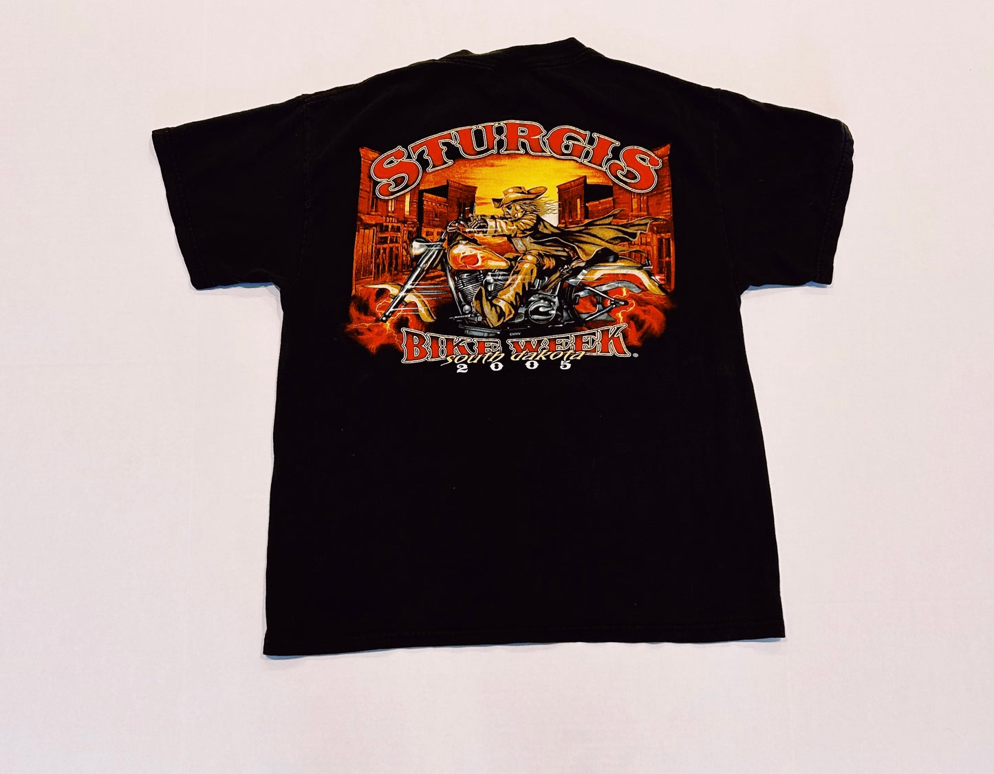 2005 STURGIS BIKE WEEK South Dakota Graphic Tee Size M