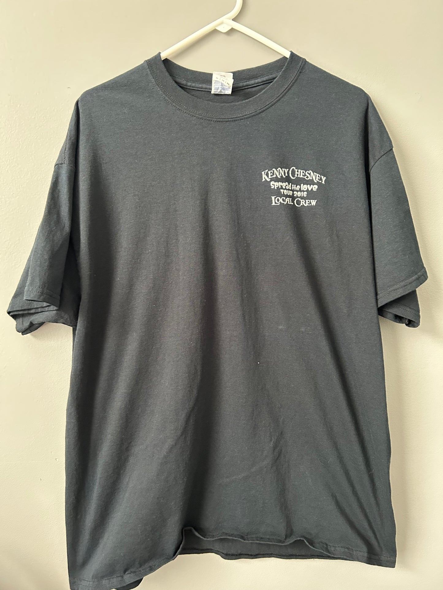 2016 KENNY CHESNEY Concert Tour Shirt Size XL