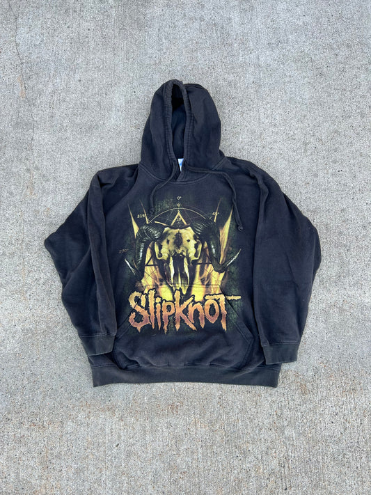 2000's SLIPKNOT Double-Sided Big Logo Graphic Band Hoodie Size L