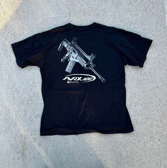 Vintage Y2K ARX100 BERETTA Graphic Tee Size L