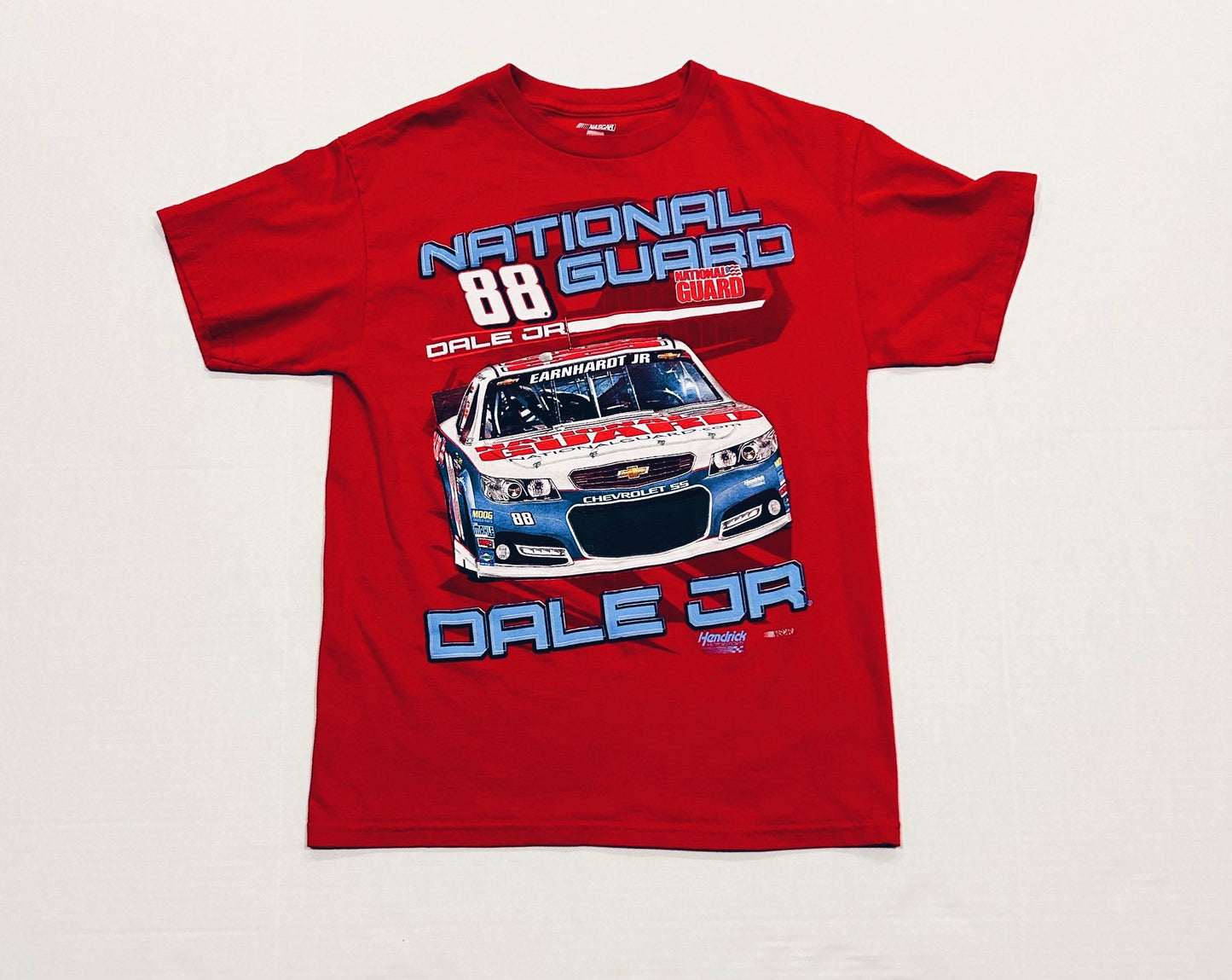 2000’s NASCAR National Guard DALE EARNHARDT JR All Over Graphic Tee Size M