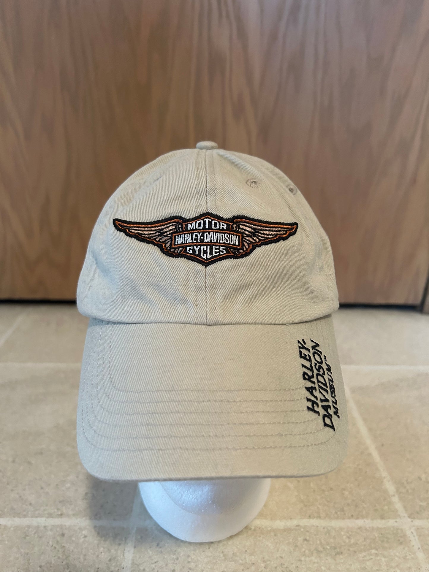 HARLEY DAVIDSON Motorcycles Museum Adjustable Strap Baseball Hat