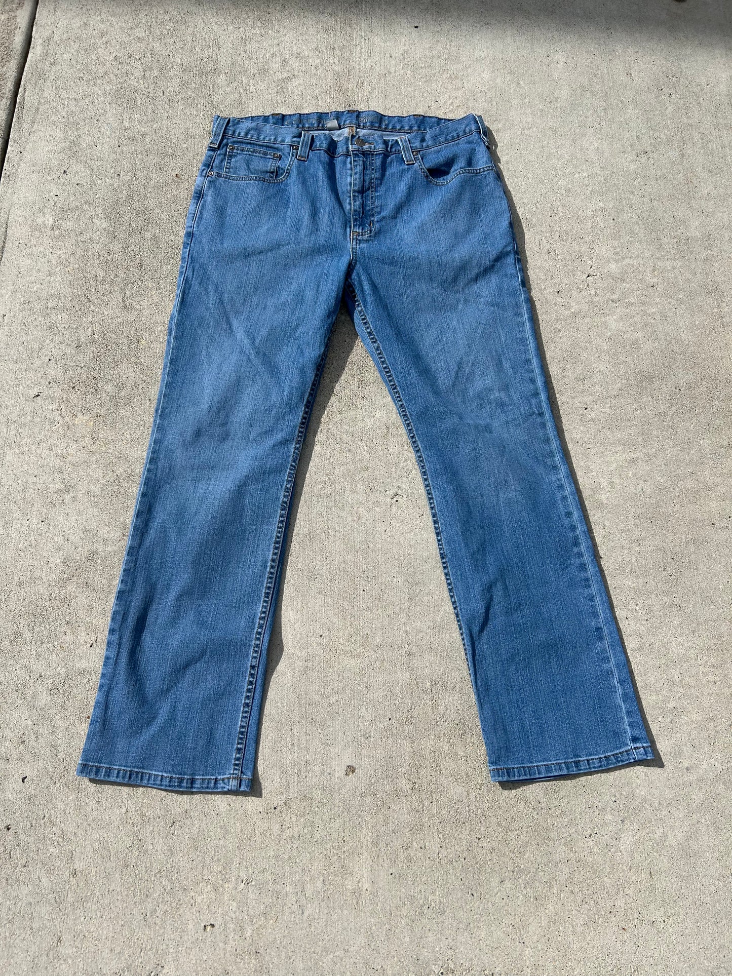 CARHARTT Modern Relaxed Fit Blue Jeans Size 36x30