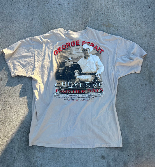 2004 GEORGE STRAIT Cheyenne Frontier Days "The Daddy of Them All" Size XL