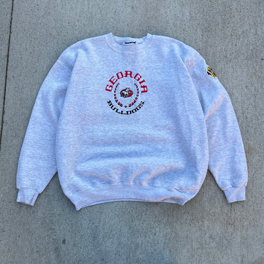 Vintage GEORGIA BULLDOGS Crewneck Sweatshirt Size XL