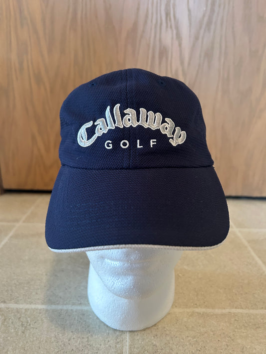 Vintage CALLAWAY GOLF Dark Blue Adjustable Strap Hat