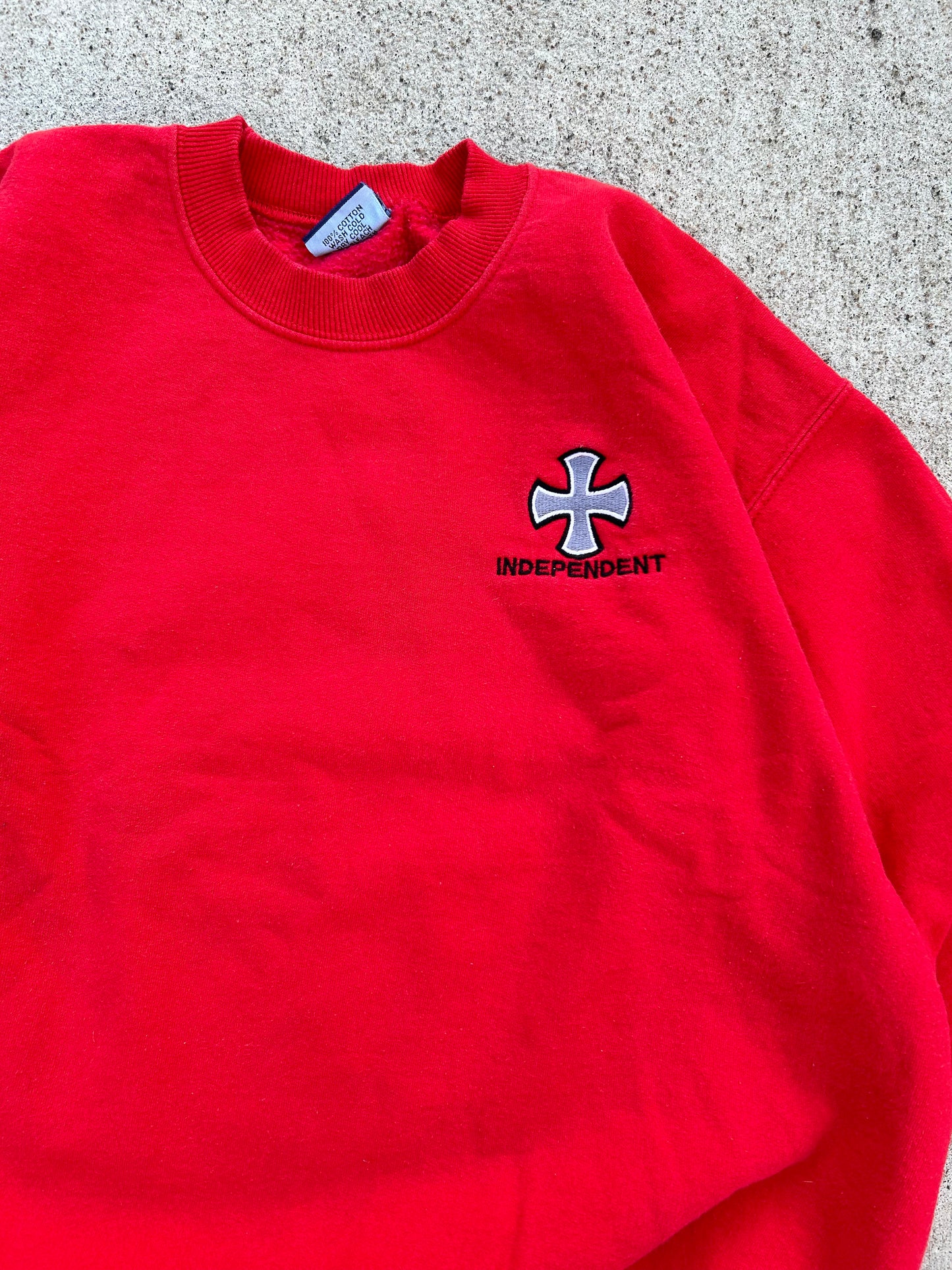 Y2K INDEPENDENT TRUCKS Santa Cruz Crewneck Sweatshirt Size L