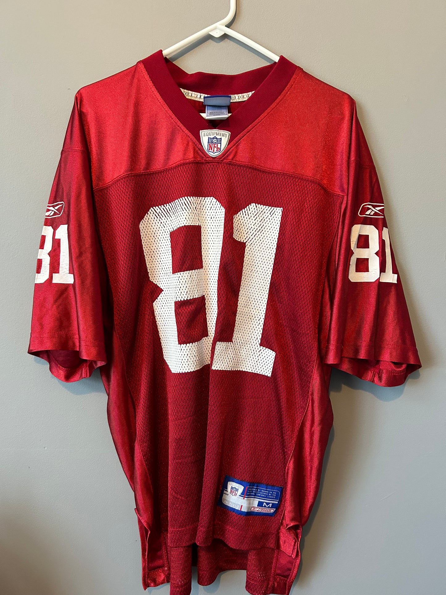 Vintage REEBOK Arizona Cardinals ANQUAN BOLDIN NFL Jersey Size M (Fits like a Large)