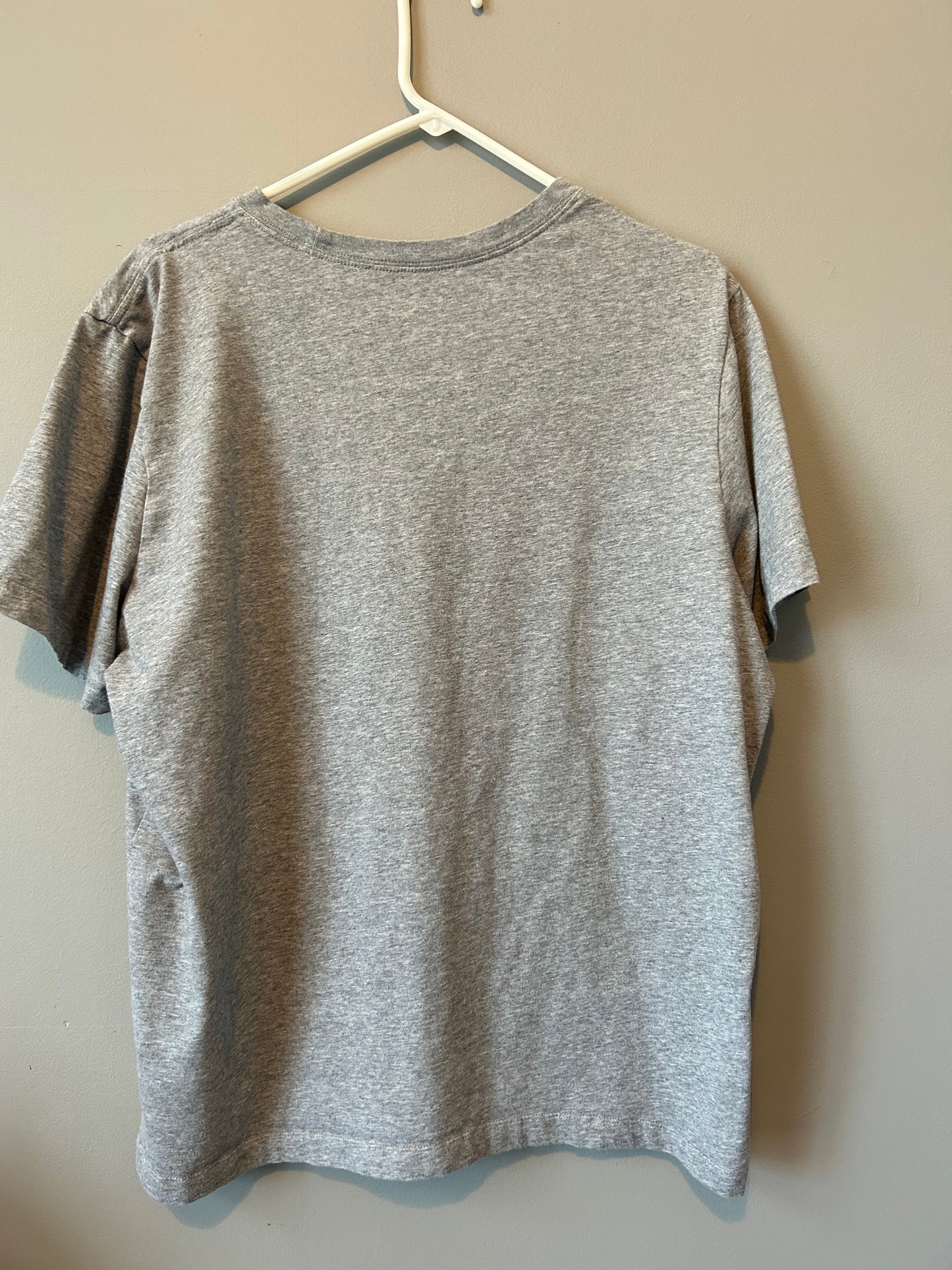 NIKE Grey Short Sleeve DRI-FIT Size XL