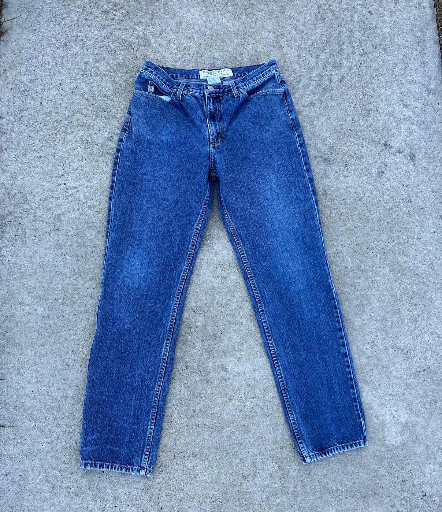 Vintage GUESS JEANS Classic Fit Narrow Leg Size 32