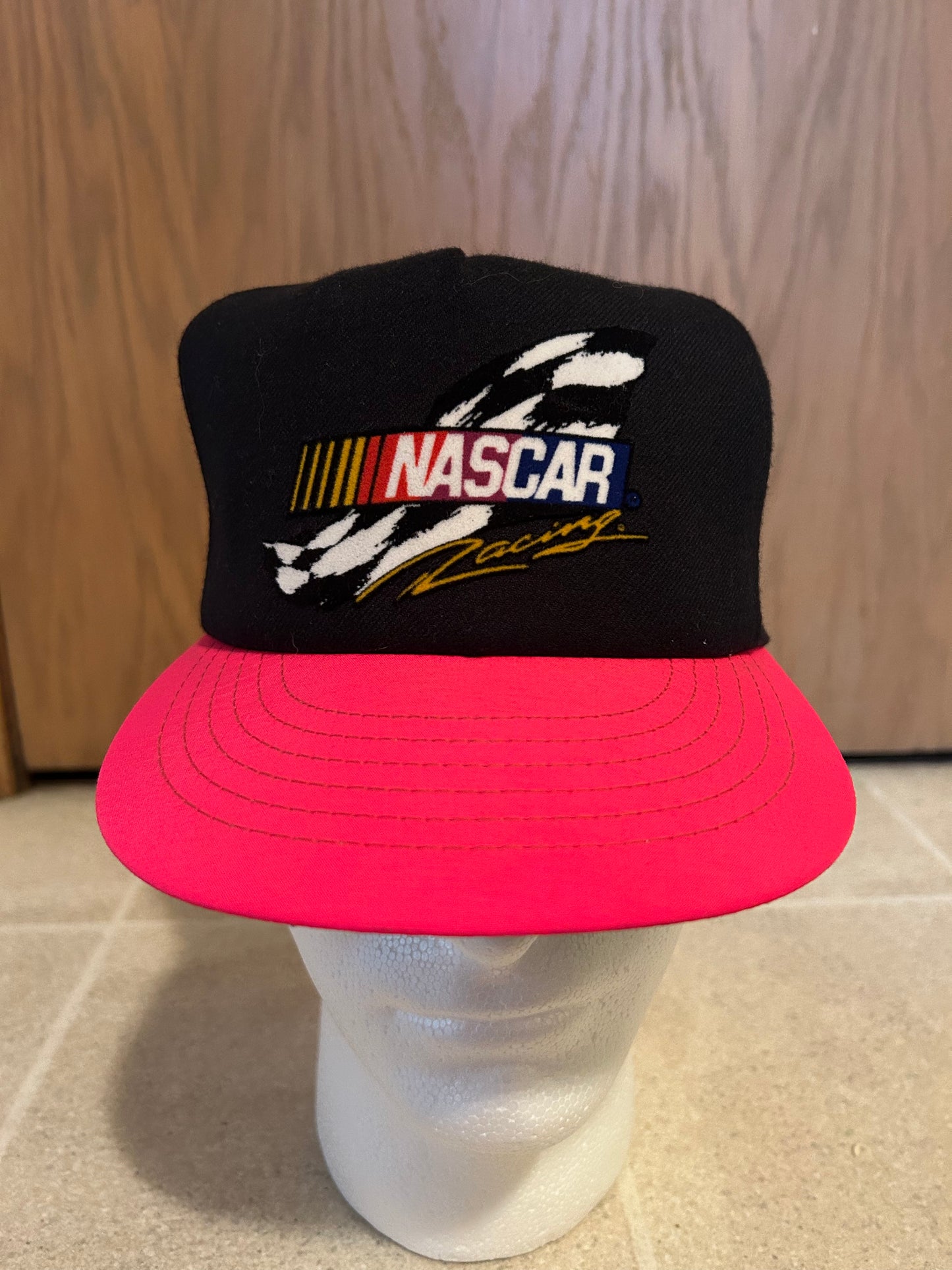 Vintage 90's NASCAR Racing Team AP Swingster Snapback Trucker Hat