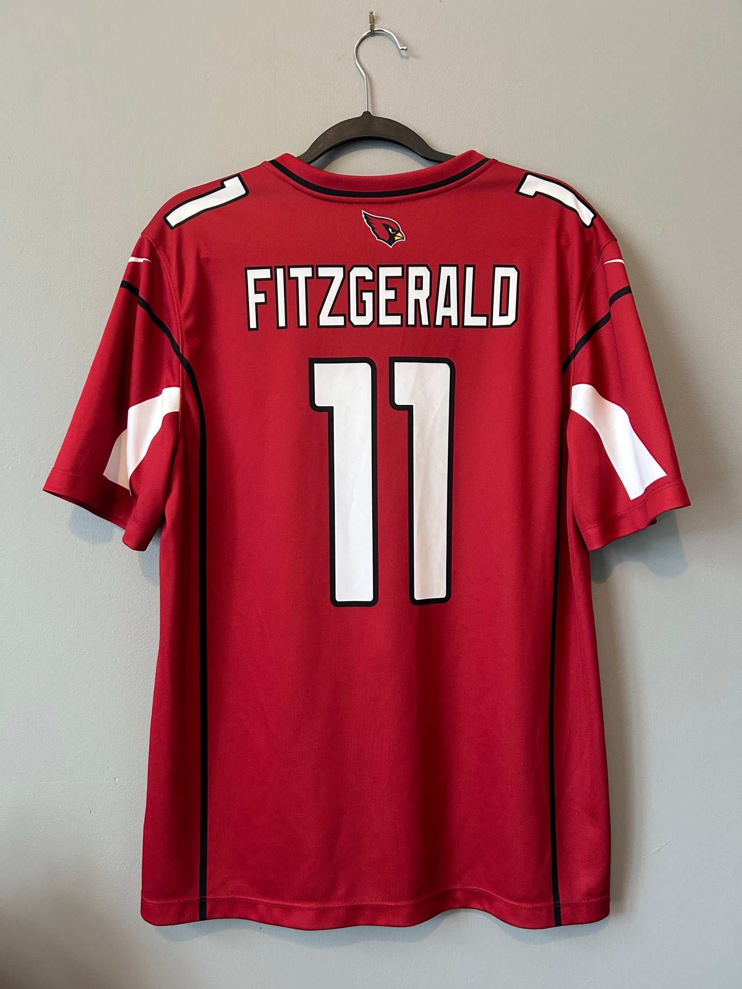 NIKE Dri-Fit Arizona Cardinals LARRY FITZGERALD NFL Jersey Size M