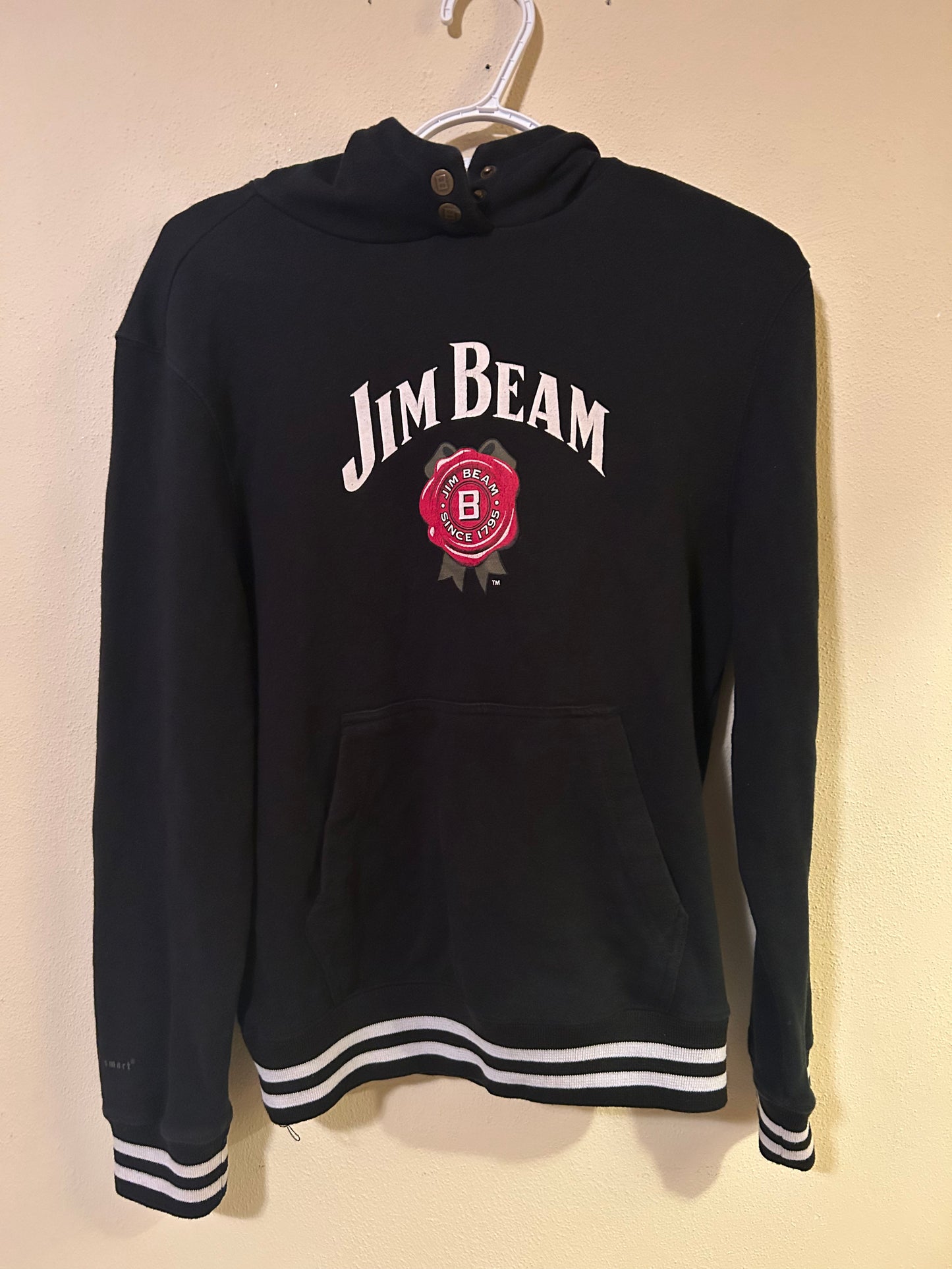 JIM BEAM BOURBON Hoodie Sweatshirt Size M