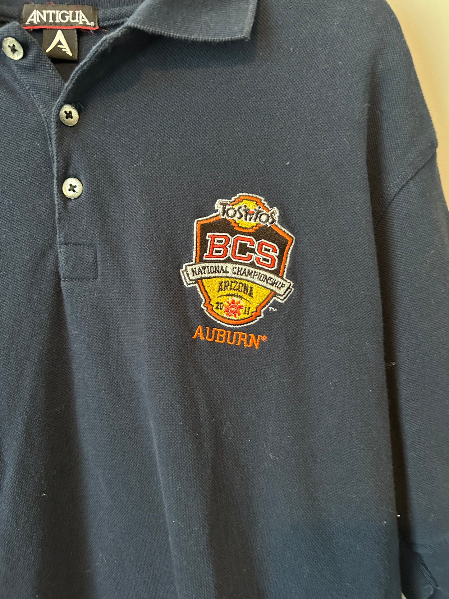 Vintage AUBURN 2011 BCS National Championship Polo