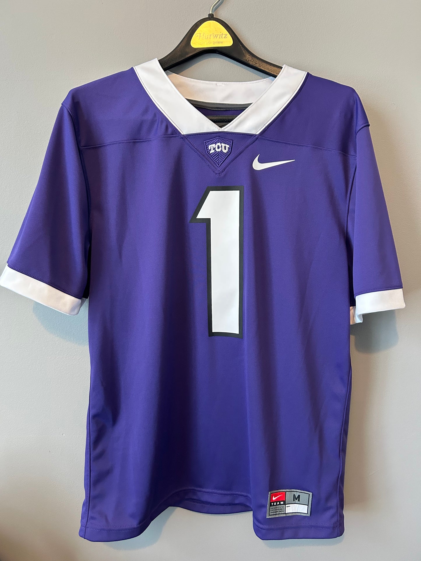 2019 TCU Horned Frogs Purple Game Jersey Size M