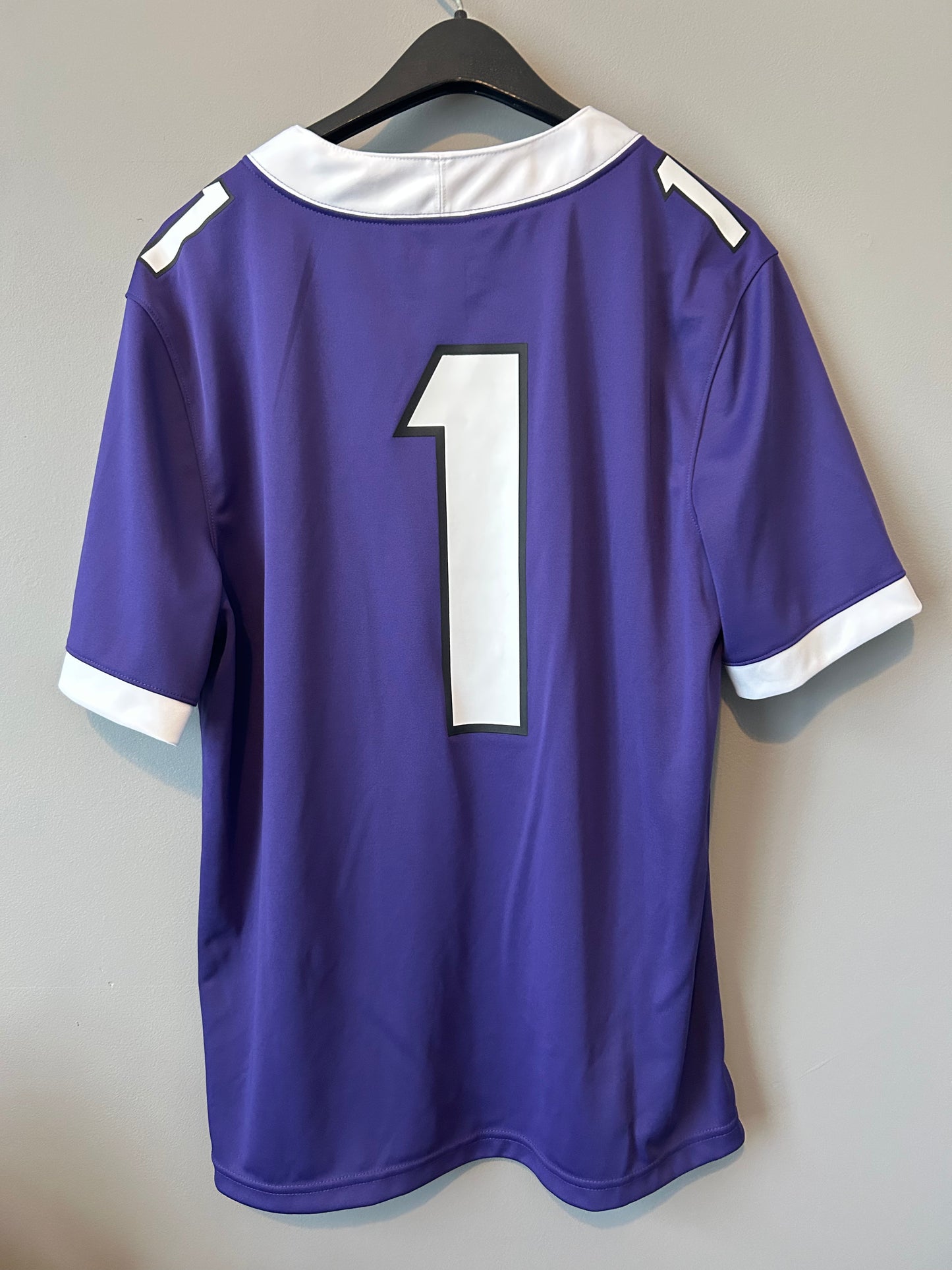 2019 TCU Horned Frogs Purple Game Jersey Size M